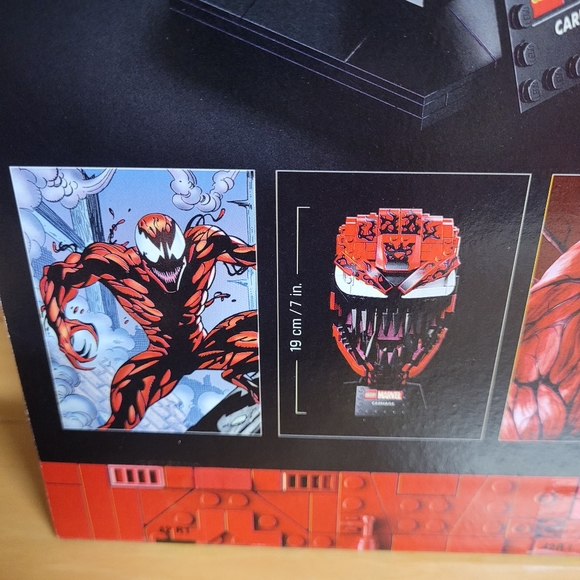 LEGO Marvel Spider-Man Carnage Building Kit Helmet 76199 - Picture 5 of 11